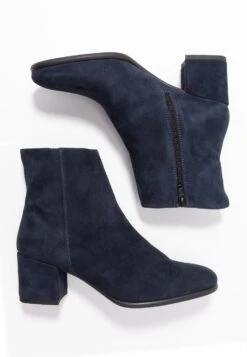 Anna Field Leather - Bottines - Dark Blue -Chaussure Boutique 0c8ab4ca5f284d3f9f0baf5acf365a43