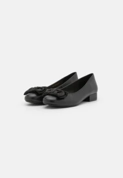 Leather Wide Fit - Ballerines - Black -Chaussure Boutique 1221a85bf59b428f9c77acf8f23af072