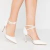 Anna Field Leather Pumps - Escarpins À Talons Hauts - White