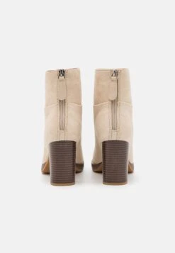 Wide Fit - Bottines À Plateau - Beige -Chaussure Boutique 143cde0ff39143f19eeae9de1dc5090c