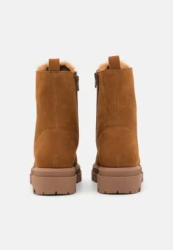 Anna Field Leather - Bottines À Plateau - Cognac -Chaussure Boutique 16487d3f1b7746a4befc816bdbe569c8