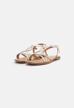 Anna Field Leather - Sandales - Gold -Chaussure Boutique 1bc6e93c87304b5cb3af57db6490b9f0
