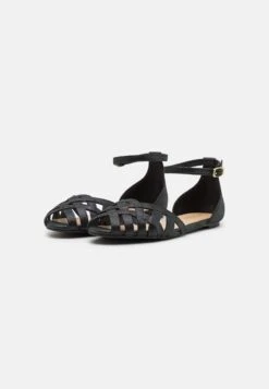 Leather - Ballerines À Bout Ouvert - Black -Chaussure Boutique 1ef9b2c533324575bd3f300d9830b3f8 scaled