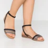 Anna Field Sandales - Black/Silver