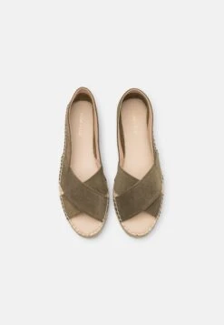 Anna Field Leather - Ballerines À Bout Ouvert - Khaki -Chaussure Boutique 288265a0cd1f439e8687e5d9e99dacfb scaled
