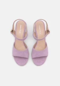 Anna Field Leather - Sandales - Lilac -Chaussure Boutique 2e3c811cd66c4c55908c6d94183ad233