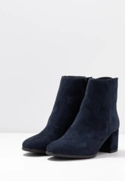 Anna Field Leather - Bottines - Dark Blue -Chaussure Boutique 429e81f6fdf84fb7aef3adb9f1faa7be