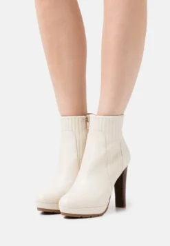 Anna Field Bottines À Plateau - Offwhite