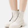 Anna Field Leather - Bottines À Lacets - White