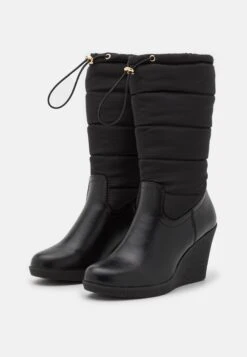 Anna Field Winter Boot - Bottes Compensées - Black -Chaussure Boutique 44f1f15ed24b4bfe99b85edd67ffe9ed