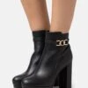 Anna Field Leather - Bottines À Plateau - Black