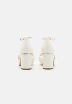 Leather - Sandales À Plateforme - White -Chaussure Boutique 61fa00d419bf4bdfbea5f74760f66386