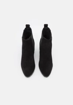 Leather - Bottines Compensées - Black -Chaussure Boutique 67ab7b4de58549a0929c320a62d80a46