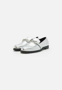 Anna Field Mocassins - Silver -Chaussure Boutique 6878799dfd884947a08fdd2c99d30a9e scaled
