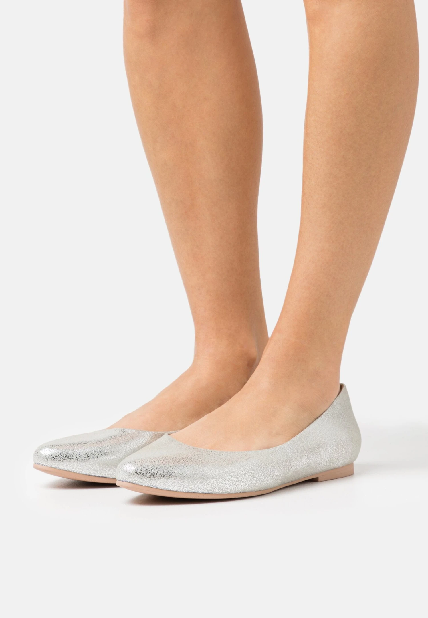 Anna Field Leather - Ballerines - Silver 1 Anna Field Leather - Ballerines - Silver