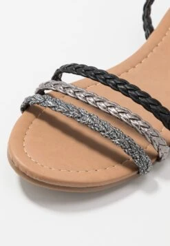 Anna Field Sandales - Black/Silver -Chaussure Boutique 8c92fe9e410f446bab008ffadf884aad