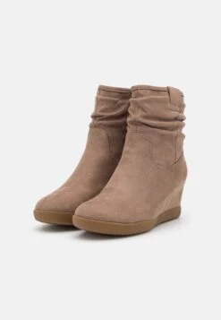 Anna Field Winter Boot - Bottines Compensées - Taupe -Chaussure Boutique 8edaf7386eb446aeb0654ef16e40d6b5