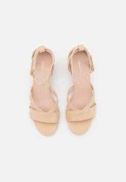 Leather Wide Fit - Sandales - Beige -Chaussure Boutique 968ced501d9f44549f4e85a89dd874a4