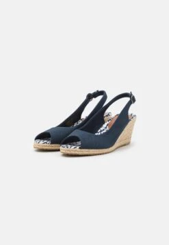 Anna Field Sandales Compensées - Dark Blue -Chaussure Boutique 9cf2e1393d8e4449baaccbba4892c260