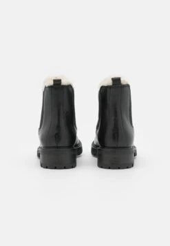 Anna Field Winter Booties Leather - Bottines - Black -Chaussure Boutique 9e818bb804cb4dbdacbd78817d97dd9b
