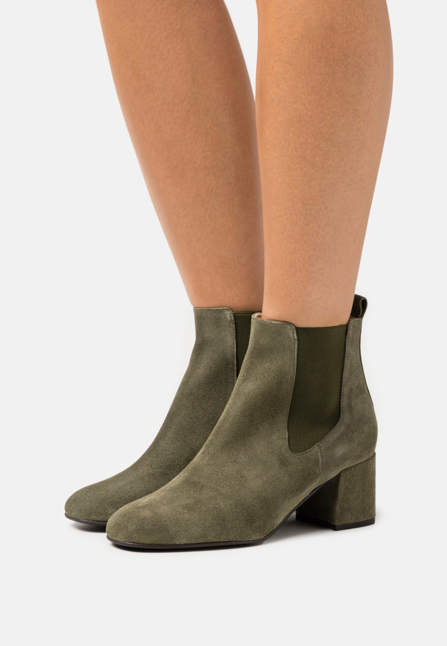 Anna Field Leather - Bottines - Olive 1 Anna Field Leather - Bottines - Olive