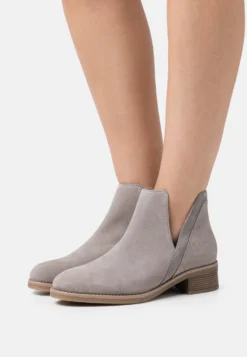 Anna Field Leather - Boots À Talons - Grey