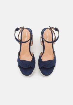 Anna Field Sandales Compensées - Dark Blue -Chaussure Boutique c43f8d20b6c34f169f7eda00901a6c31 scaled