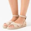 Anna Field Leather - Sandales À Plateforme - Beige