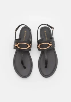 Anna Field Leather - Tongs - Black 11 Anna Field Leather - Tongs - Black -Chaussure Boutique e8c9fc1d61aa45558e6ed93edf957b7a scaled