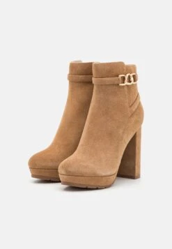 Anna Field Leather - Bottines À Plateau - Cognac -Chaussure Boutique eaf8ef639f3e41f5a214dbe5e38cfd30