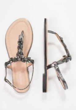 Anna Field Tongs - Dark Gray -Chaussure Boutique eb22fa3f046f435f99f5347dc03550aa