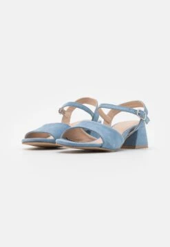 Anna Field Leather - Sandales - Light Blue -Chaussure Boutique f0c2ad9a7ba74cef8a77388c9cbbf19a