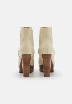 Anna Field Bottines À Plateau - Off White -Chaussure Boutique ff4cd2a6ddaf47e08de0bee25aae092f
